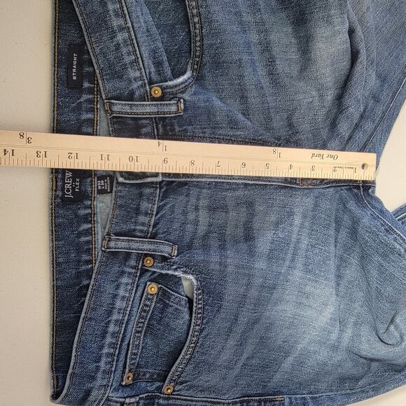 J.Crew Men's Flex Straight Jeans Blue 32 x 30 - Picture 14 of 15